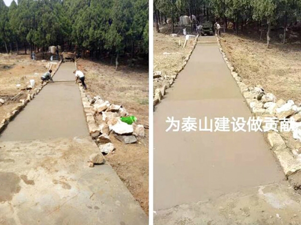 山东济宁任城区国道路基建设